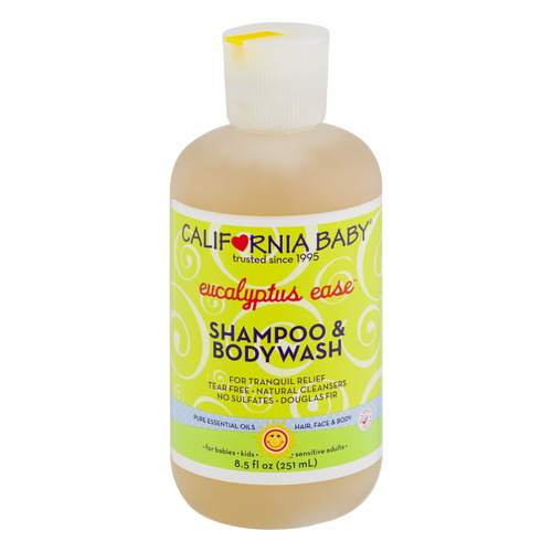 California Baby Eucalipto Facilidad Con Champú Y Bodywash