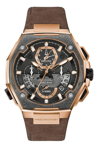 Bulova Men's Precisionist X 10th Anniversary Rose Gold Stain