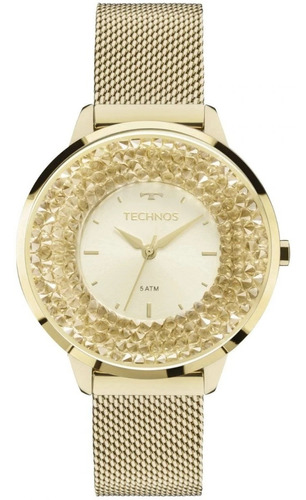 Relógio Feminino Technos 2035mLG/4x Pulseira Aço Dourada