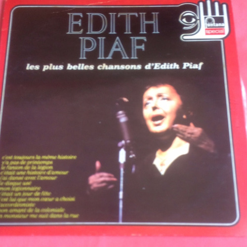 Disco Long Play Vinil - Edith Piaf