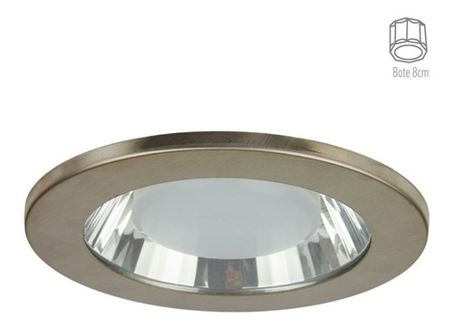 Lampara Tecnolite YDMLED-1508/30/S  Acento Empotrado Satinado 9w Luz Suave Cálida