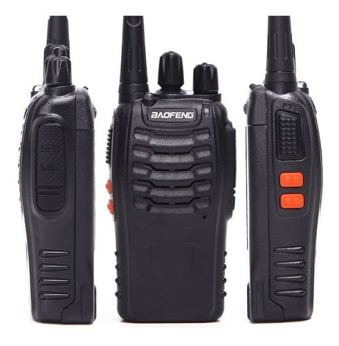 Imagen 2 de 3 de Radio Baofeng Bf888s Transmisor Manos Libres 16 Canales