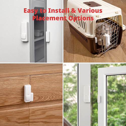 Switchbot Contact Sensor Alarma Para Puertas Y Ventanas Añad