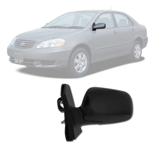 Retrovisor Corolla 2003 2004 05 2006 2007 Elétrico Esquerda