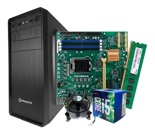 Imagen 1 de 5 de Computador Cpu Core I5 6ta Gen 8 Ram Ssd 240gb Nuevo Tienda