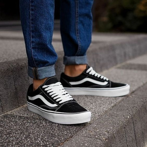Imagen 2 de 4 de Vans Old Shool Importados Talla 36 Al 45 (somos Tienda)