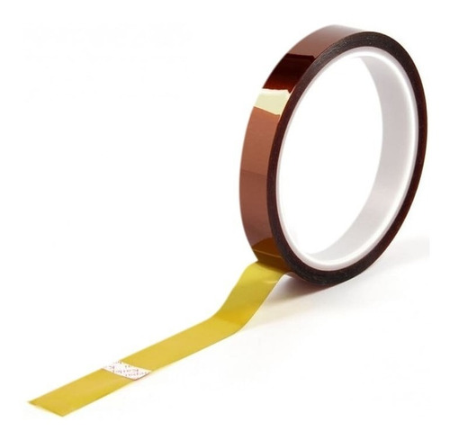 Cinta Adhesiva Termica Kapton Resistente Al Calor 12mm X 30m