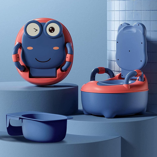 Cadeira De Treinamento Para Xixi Vaso Sanitário Azul
