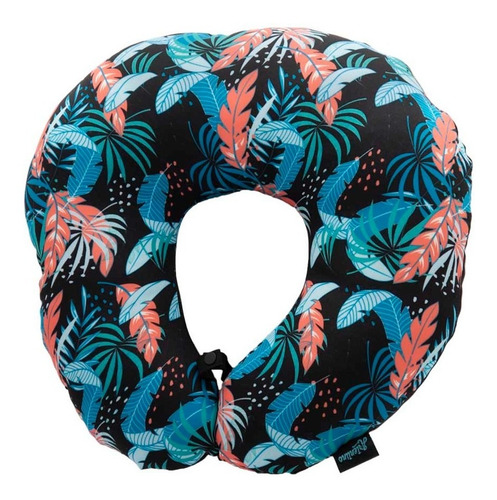 Imagen 6 de 10 de 3 Cuello Viaje Almohada Infantil Adulto Vellon Siliconado