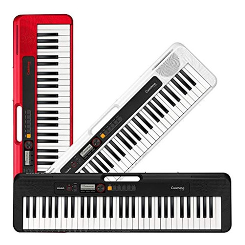 Casio Casiotone, Teclado Portatil De 61 Teclas Con Usb, Neg