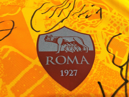 Camisa Roma 2018/19 Com 19 Assinaturas
