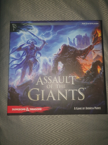 Juego De Mesa Assault Of The Giants Edición Especial Pintada