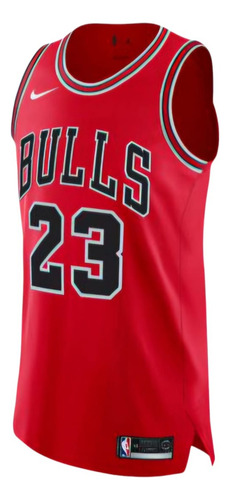 Jersey Nba Chicago Bulls Aniversario Michael Jorda Rojo