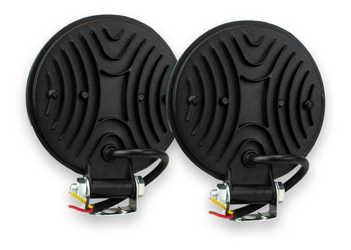 Imagen 3 de 9 de Faros 14 Led Auxiliar Universal Redondos 4x4