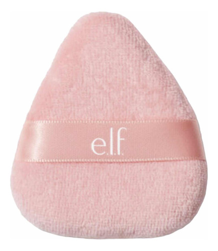 Elf Cosmetics Halo Glow Powder Puff Aplicador Polvo Esponja Color Rosa Pálido Tamaño De La Esponja Grande