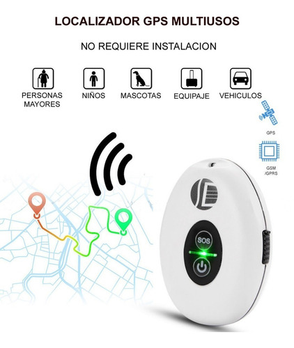 Boton Antipanico, Localizador Gps Multipropósito Personas