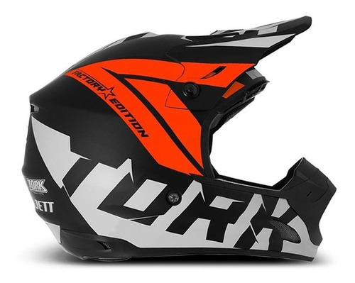 Capacete Esportivo Motocross Enduro Th1 Factory Edition Neon