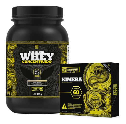 Combo Kimera Thermo + Whey Protein Sabor Baunilha