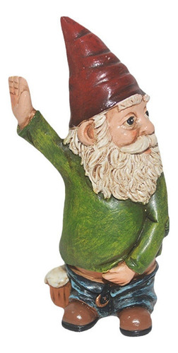 Garden Gnome Old Man Resin Decorative Small Ornament