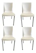 Comprar Sillas Plasticas Malba Galana Ticiana Reforzadas Pack X 4