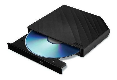 LG Grabadora De Dvd Usb Externa Gp65nb60 Slim Negro
