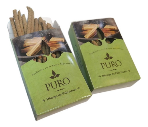 Sahumerios Palo Santo Puros Solo Pasta, Promo 2 Tubos