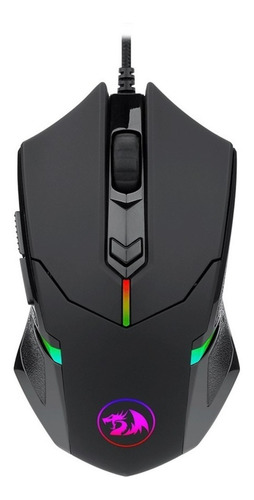 Imagen 1 de 6 de Mouse gamer Redragon  Centrophorus2 M601-RGB black