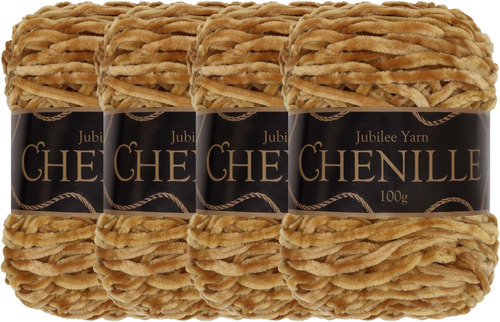 Estambre De Chenilla Jubileeyarn  Peso Worsted  100g/ca...