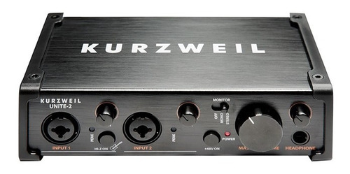 Unite2 Kurzweil Placa De Audio Usb 2.0 24bit/96khz Phantom