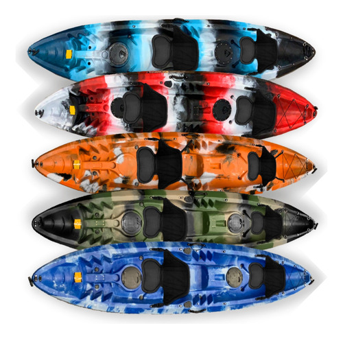 Kayak Doble Con Remos Y Asientos Incluidos