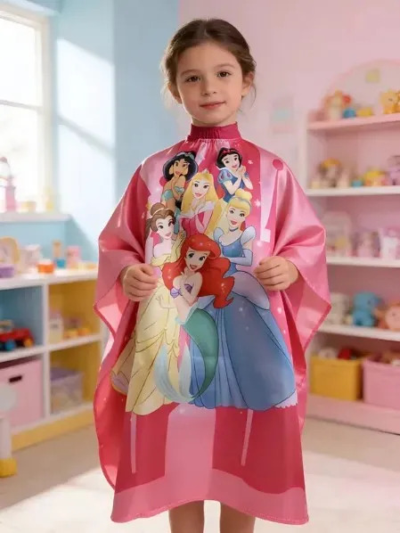 Capa De Corte Infantil Marrys Princesas