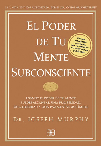 Libro Poder De Tu Mente Subconsciente, El - Murphy, Joseph