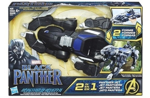 Pantera Negra Vehiculo Black Panther Jet Original Hasbro