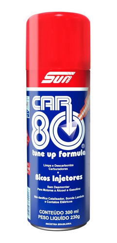 Imagem 1 de 4 de Descarbonizante De Motores Alta Tecnologia 300 Ml Car80
