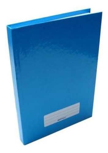 Caderno Brochura Capa Dura Azul 96 Folhas