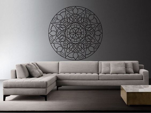 Vinilo Decorativo Mandala N1