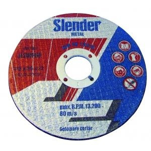 Disco Corte Acero 16 Pulgadas X 4mm (25 Un) Slender