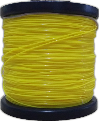 Tanza Bordeadora Desmalezadora 2.0mm Bobina 279 Mts - Fdn Color Amarillo