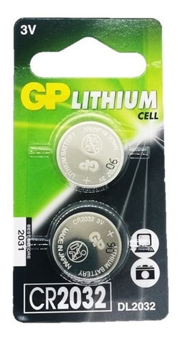 Pilas Cr 2032 / 2 Pcs 3v Lithium