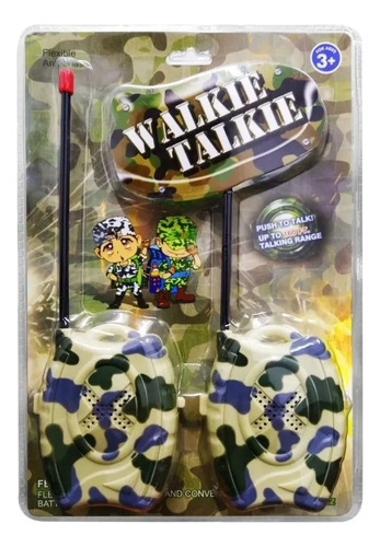 Walkie Talkie Camuflado X2 - 22x7x2 Cm Ofertas Calientes