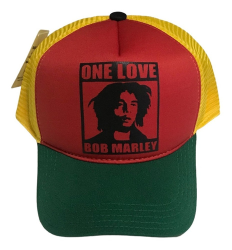 Boné Bob Marley One Love Reggae Pronta Entrega