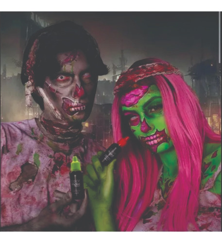Kit Zumbi Maquiagem Artística Colormake Efeitos Especiais