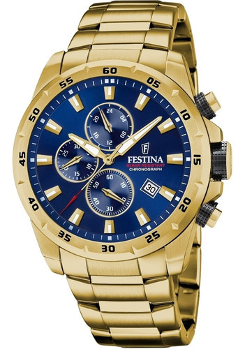 Reloj Festina F20541/2 Dorado Hombre