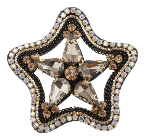 3pc Apliques Abalorios Rhinestone Parche Bordado Ropa