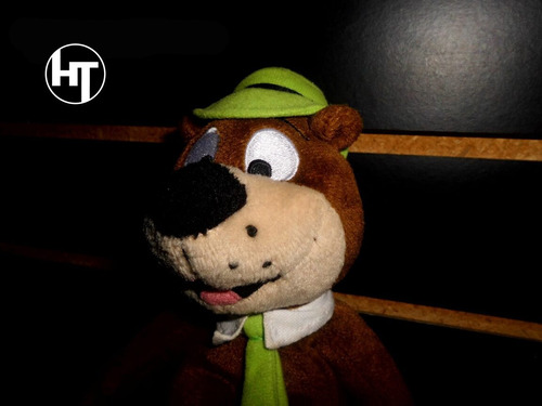 Imagen 3 de 6 de Hanna Barbera, Oso Yogui, Peluche, Original Bean Bag, 8 PuLG