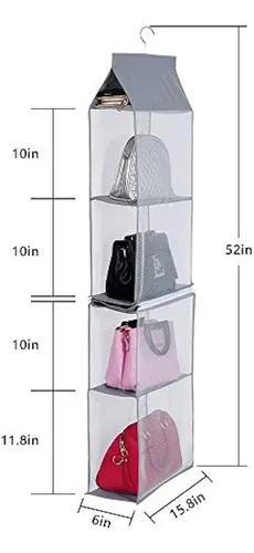 Organizador de carteras para closet hotsell