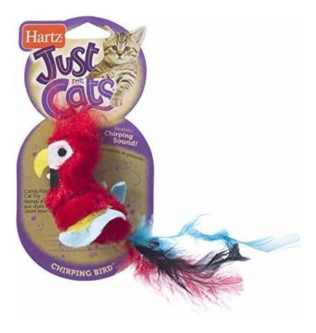 Hartz Just For Cats Chirping Bird Juguete Interactivo Para