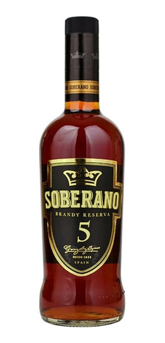 Brandy Soberano 5 Años Reserva Español 