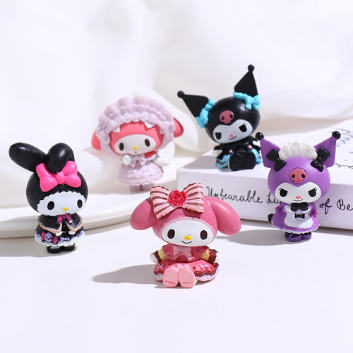 Kuromy My Melody San Rio Gashapones Figuras Set
