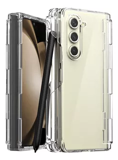 Funda Coreana Nukin 360p Para Samsung Z Fold 5 - Clear